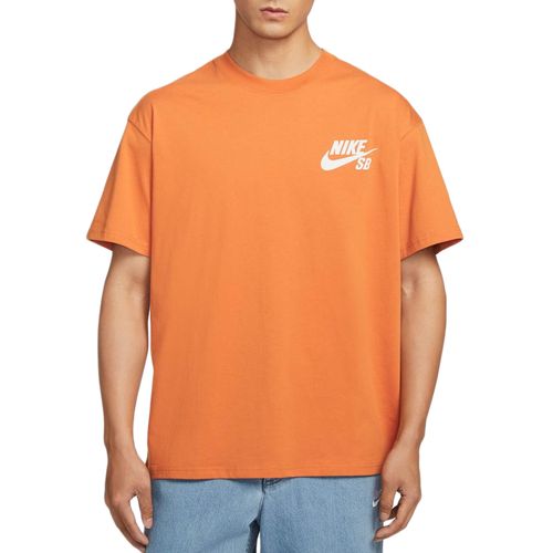 Camiseta Masculina Nike SB Logo Laranja-DC7817-815--1-